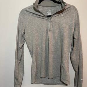 Nike quarter zip dri-fit pull over